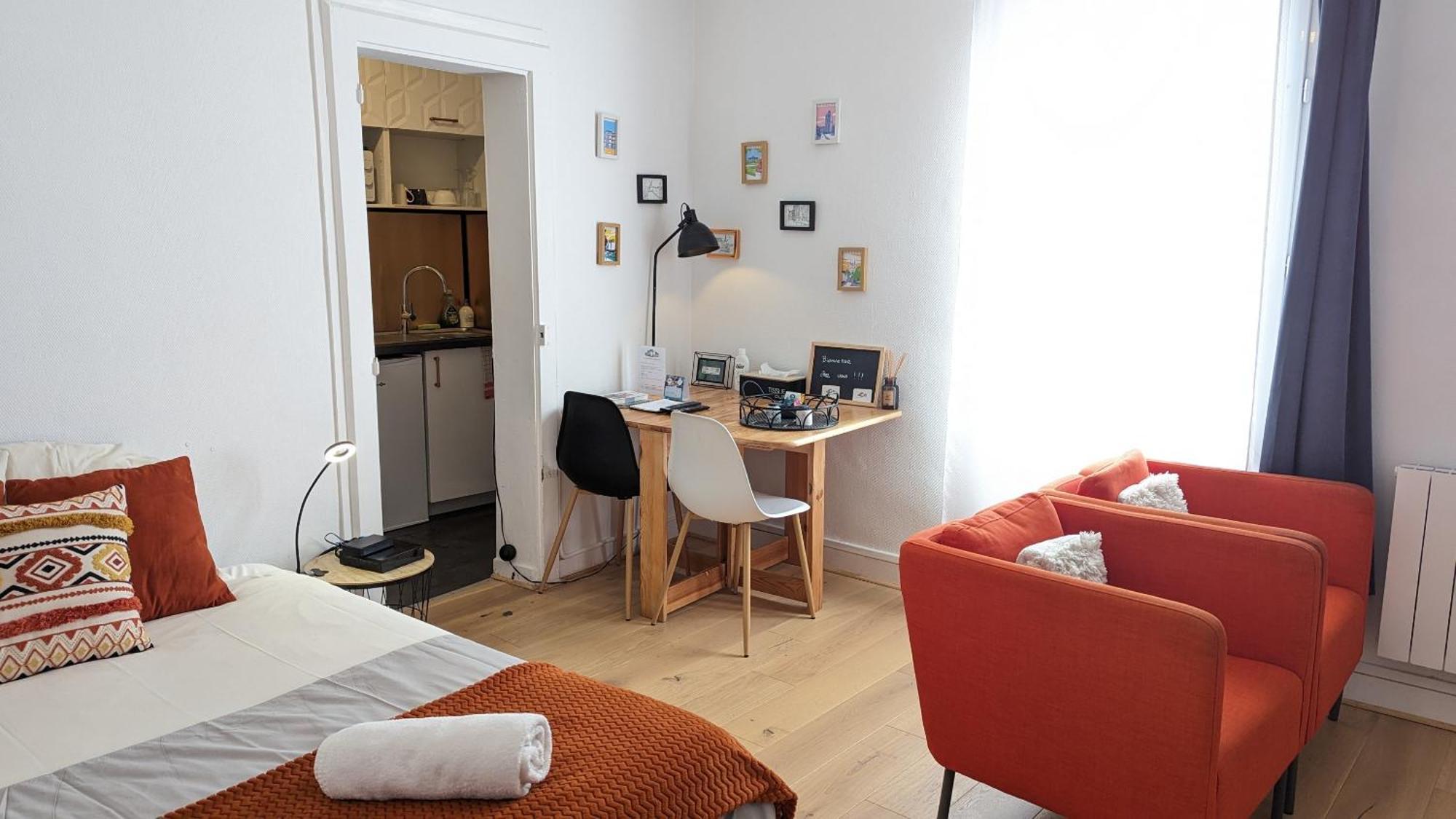 Appartement Hypercentre Calme Proche Centre Des Congres Angers Camera foto